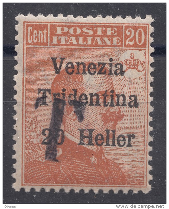 Italy Trento, Trentino, Venezia Tridentina 1919 Bolzano 1 Sassone#BZ1/7 Mint Hinged - Trentino