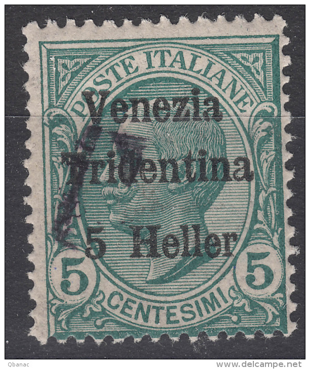 Italy Trento, Trentino, Venezia Tridentina 1919 Bolzano 1 Sassone#BZ1/5 Mint Hinged - Trentin