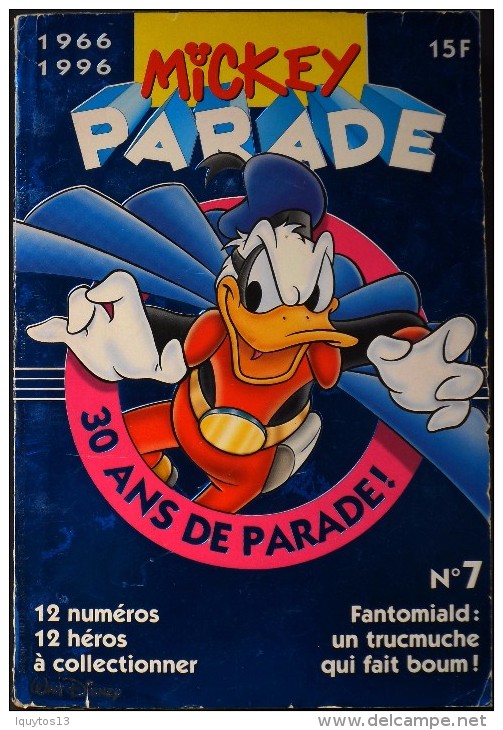 ALBUM MICKEY PARADE N° 7 - De Juillet 1996 - COMPLET - En Bon état - - Mickey Parade