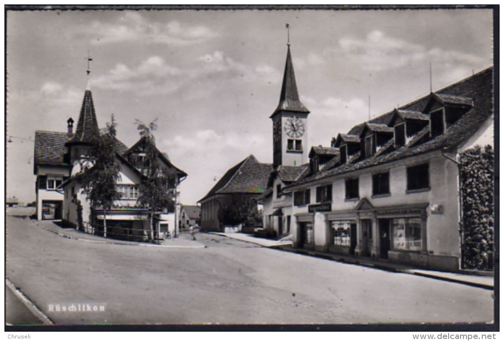 Rüschlikon  Strassenpartie Konsumverein - Rüschlikon