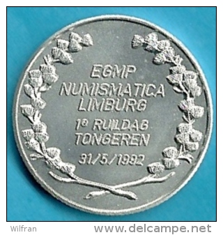 2321 Vz Civitas Tungrorum Tongeren - Kz EGMP Numismatica Limburg 1e Ruildag Tongeren - Fichas De Municipios