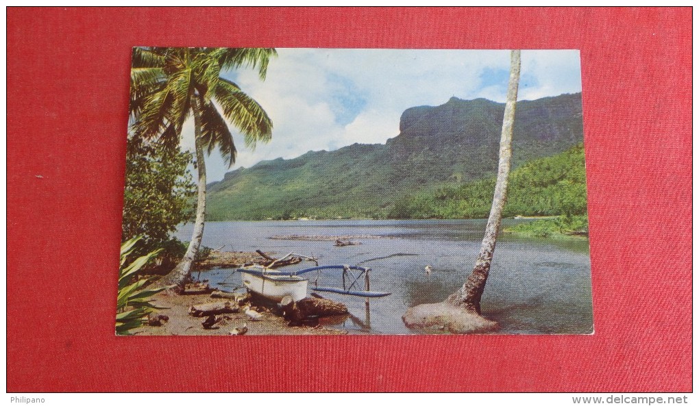 Paysage A Paopao Moorea--    Ref 1935 - Tahiti