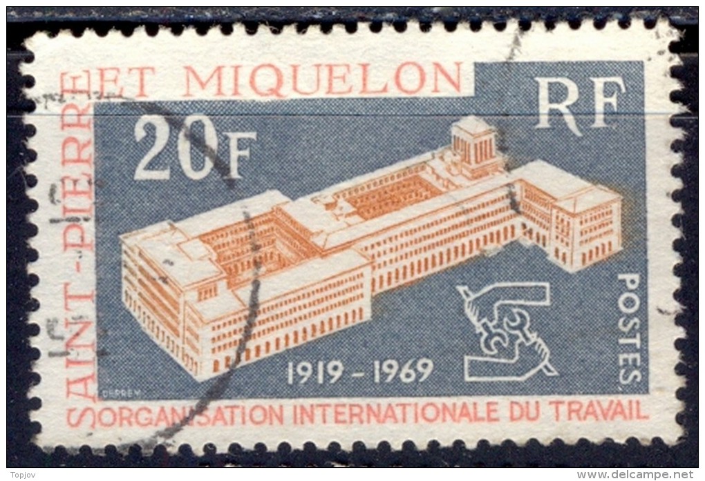 SAINT PIERRE ET MIQUELON - 1969 - ILO - IAO -  Used - Altri & Non Classificati