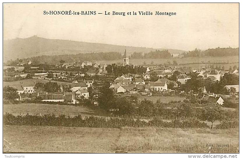 TC-Z-15 - 3639 : SAINT HONORE LES BAINS - Saint-Honoré-les-Bains