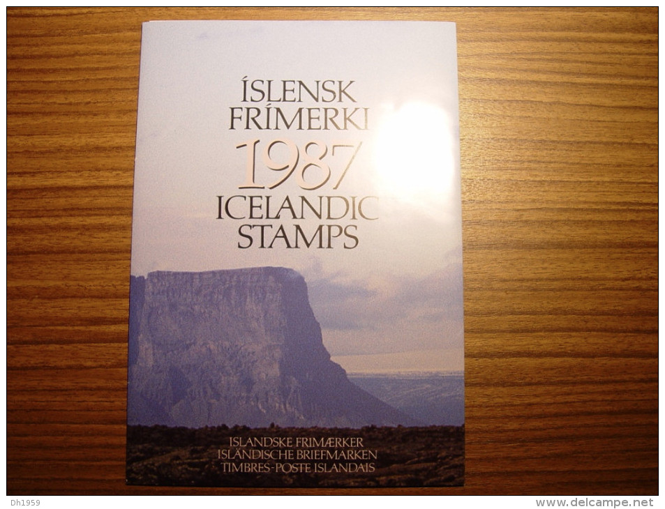 ISLANDE ISLAND ICELAND 1987 - Collections, Lots & Séries