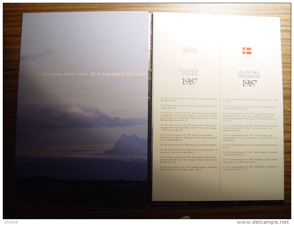 ISLANDE ISLAND ICELAND 1987 - Lots & Serien