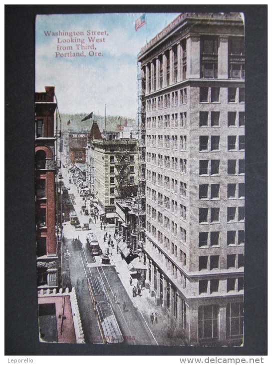 AK PORTLAND Washington Street 1913  /// D*17310 - Portland