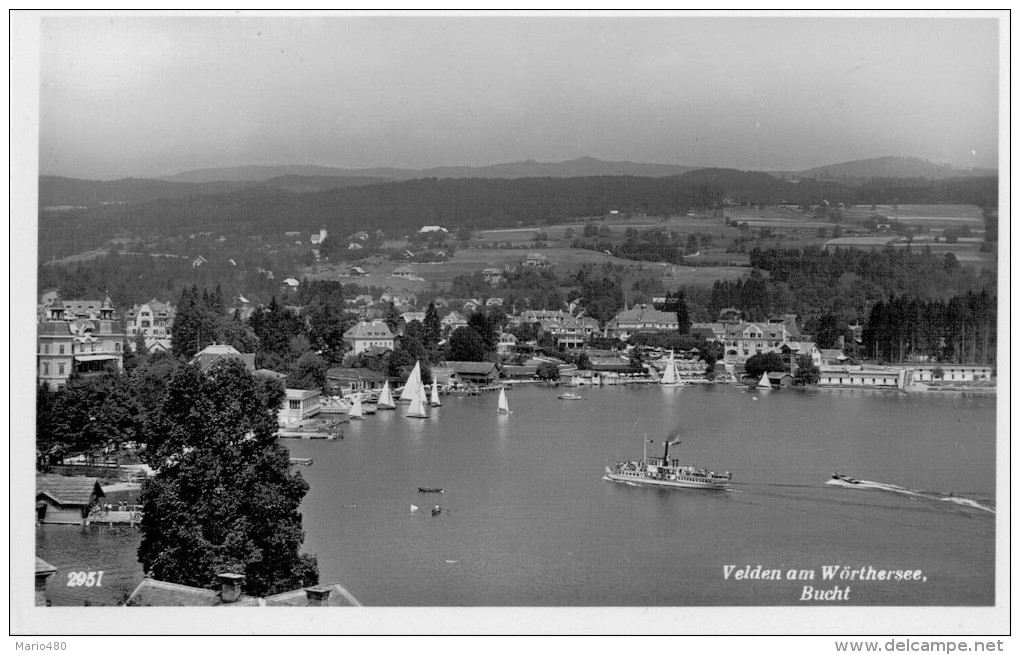 VELDEN  AM  WORTHERSEE  BUCHT       8,8X14,2         (NUOVA) - Velden