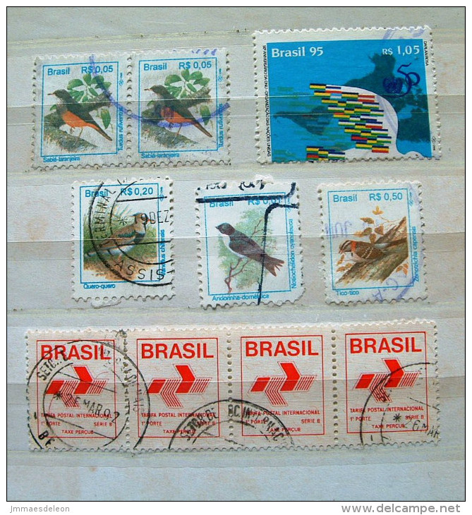 Brazil 1989 - 1995 - Birds - Wing - Oblitérés