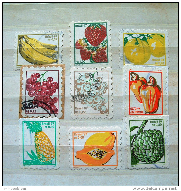 Brazil 1997 - Fruits - Used Stamps