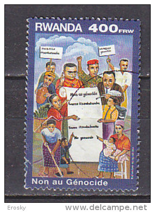 B0844 - RWANDA Yv N°1335 GENOCIDE - Used Stamps