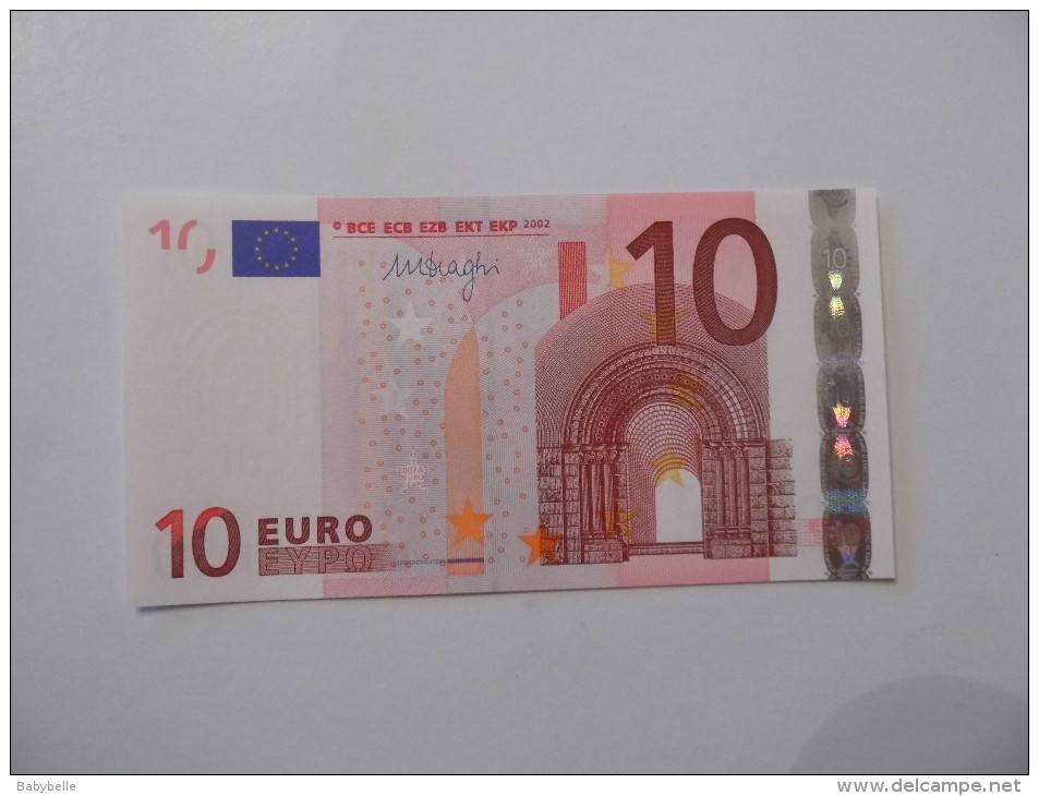 BILLET DE 10 EUROS   ALLEMAGNE    X   E 007 A 3  UNC DRAGHY - 10 Euro