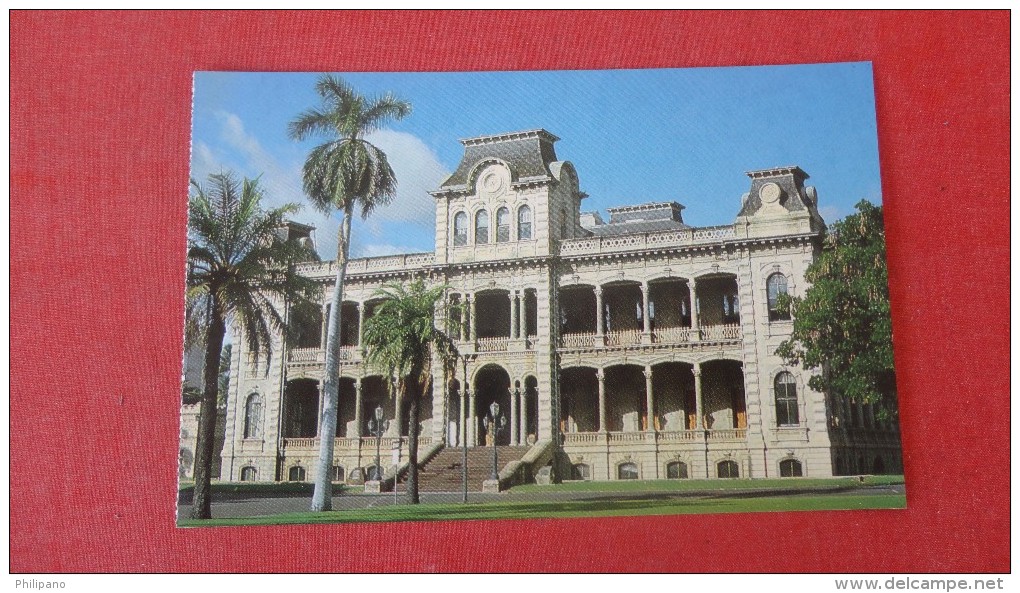 Hawaii> Iolani Palace---------      -------------       --- Ref 1936 - Other & Unclassified