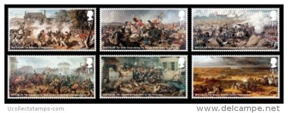 Great Britain 2015 Battle Of Waterloo    Postfris/mnh/neuf - Unused Stamps