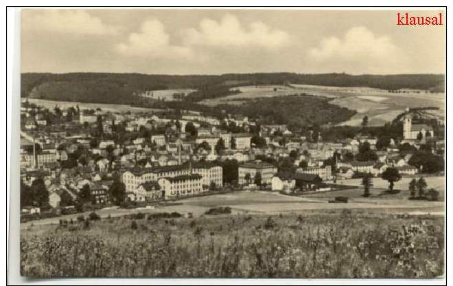 Y318 Thalheim Erzg. Von Oben Gesehen - Annaberg-Buchholz