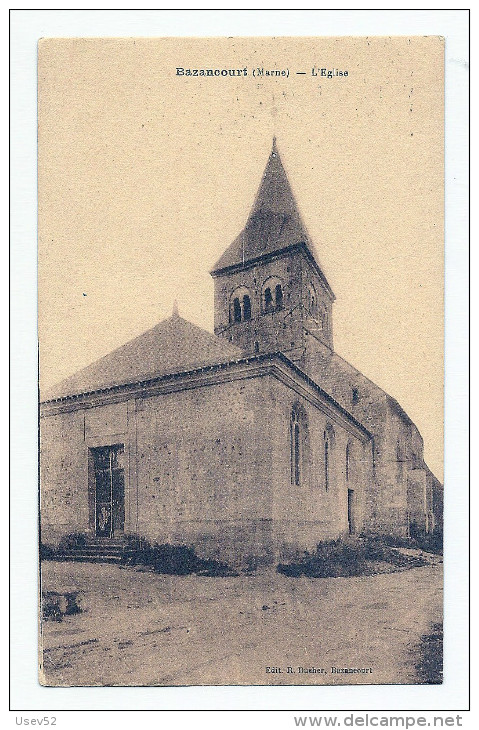 CPA Bazancourt - L'Eglise - Bazancourt