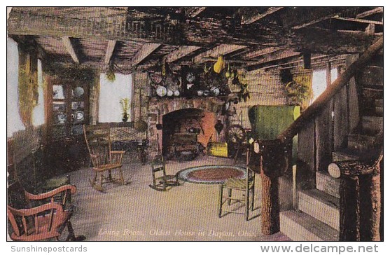 Living Room Interior Oldest House In Dayton Ohio 1911 - Dayton