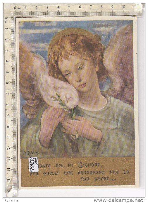 PO2705D# ILLUSTRATORI ZANDRINO - ANGELI - CANTICO DELLE CREATURE - COLOMBA PACE No VG - Zandrino