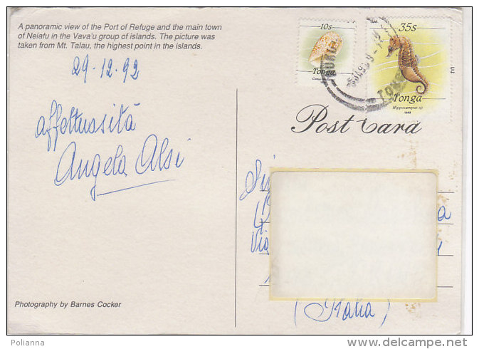 PO2771D# TONGA - NEIAFU - PORT OF REFUGE  VG 1992 - Tonga