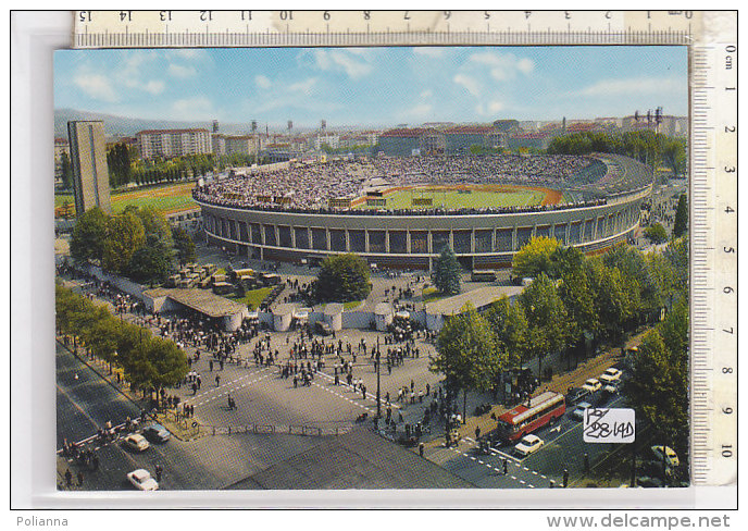 PO2814D# TORINO - STADIO COMUNALE - PARTITA CALCIO FOOTBALL - FILOBUS  No VG - Stadi & Strutture Sportive