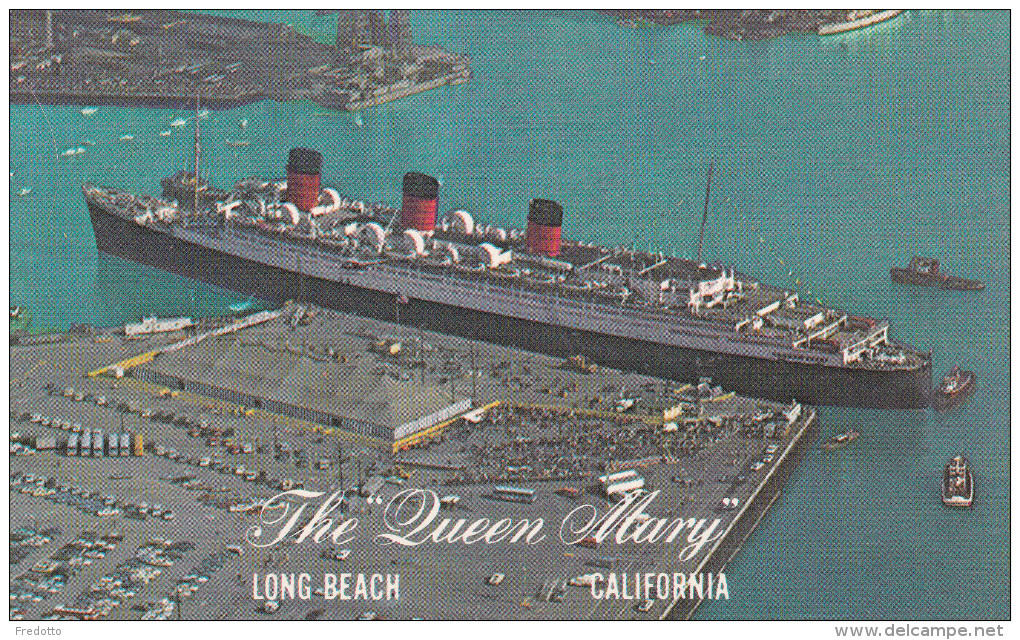 The Dueen Mary-Long Beach California - Long Beach