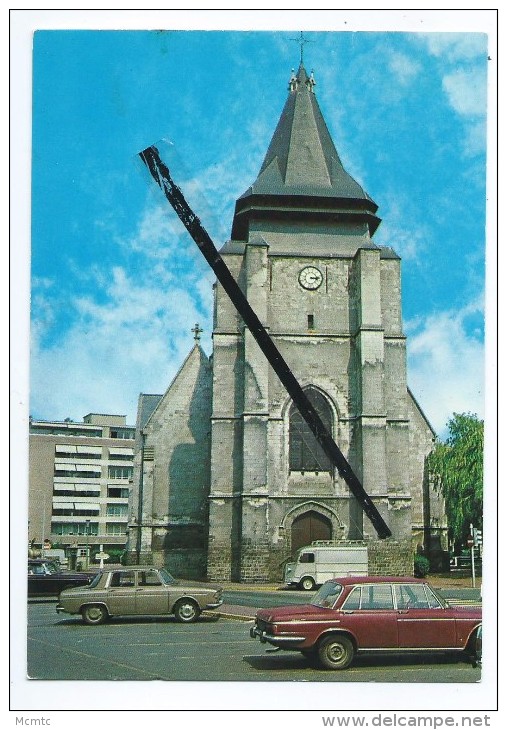 CPM - Marcq En Baroeul - Eglise St Vincent - Marcq En Baroeul