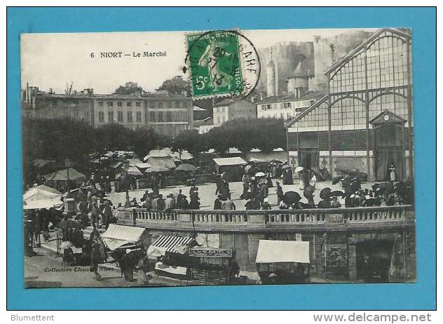 CPA - Métier Marchands Ambulants Marché NIORT 79 - Niort