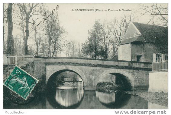 18 SANCERGUES / Pont Sur La Vauvise / - Sancergues