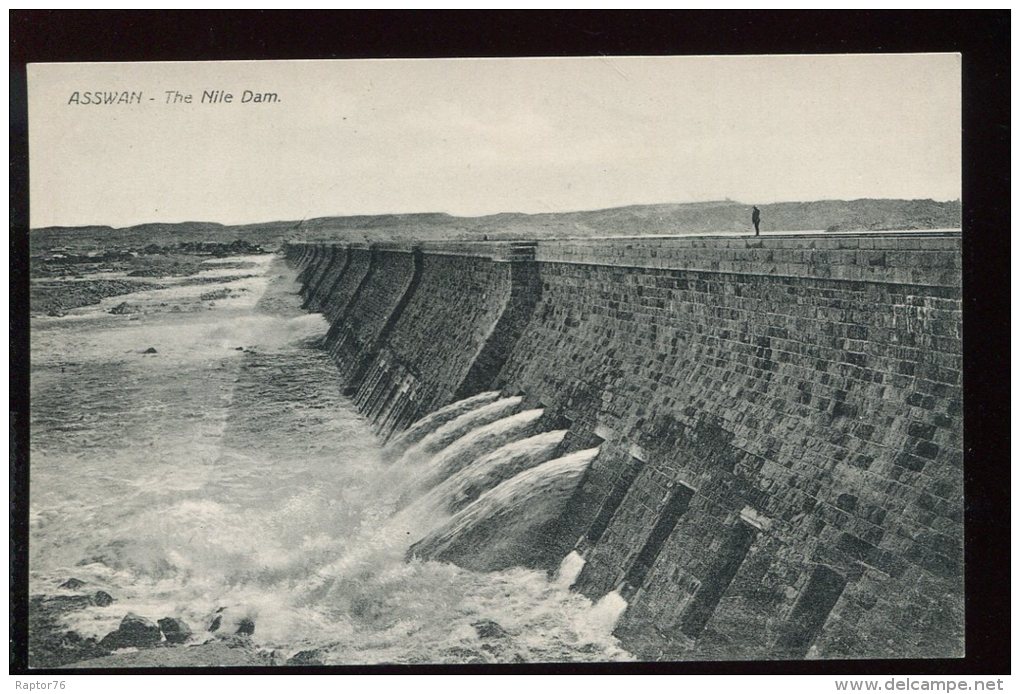 CPA Neuve ASSWAN The Nile Dam ASSOUAN Ancien Barrage D'ASSOUAN - Aswan