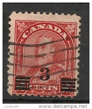 Timbres - Amérique - Canada - 1932 -  3 Cents - Surchargé - - Altri & Non Classificati