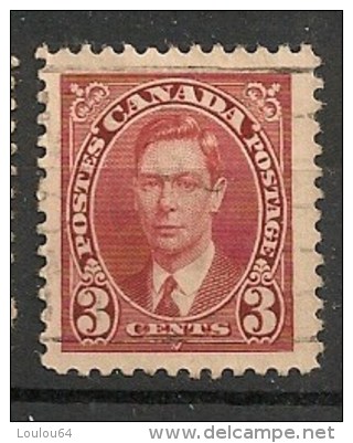 Timbres - Amérique - Canada - 1937 - 3 Cents - - Autres & Non Classés