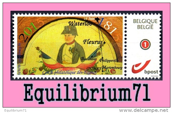 DUOSTAMP** / MYSTAMP** - 1815/2015 NAPOLEON - Sonstige & Ohne Zuordnung