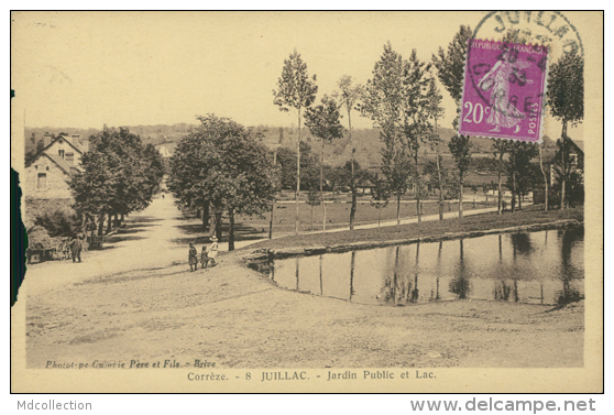 19 JUILLAC / Jardin Public Et Lac / - Juillac