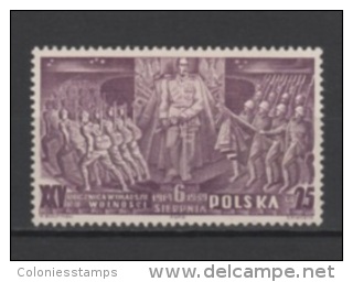 (4136) POLAND, 1939 (25th Anniversary Of Polish Legion). Mi # 356. Mint Hinged* Stamp - Unused Stamps