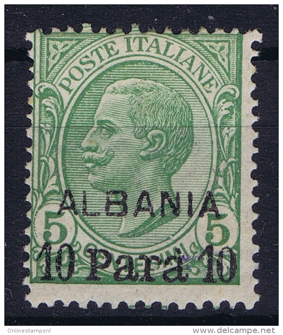 Italy:  Albania Sa Nr 7 MH/* Signed/ Signé/signiert/ Approvato - Albanië