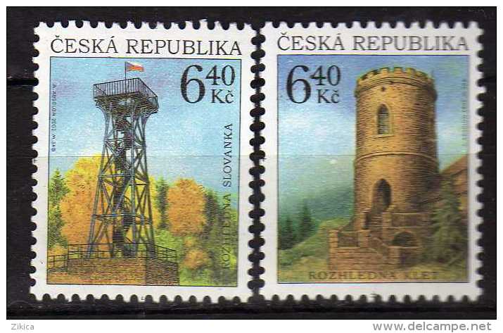 Czech Republic 2003 Watchtowers.MNH - Neufs