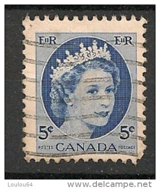 Timbres - Amérique - Canada - 1954 - 5 Cents - - Gebraucht