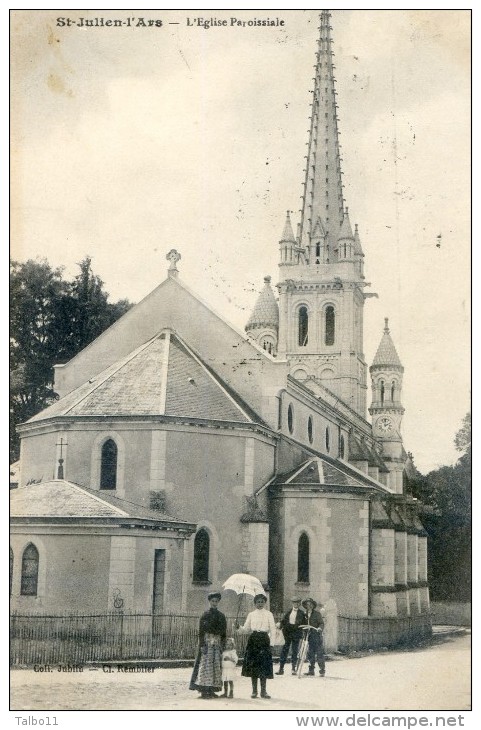 St Julien L'Ars- L´Eglise Paroissiale - Saint Julien L'Ars