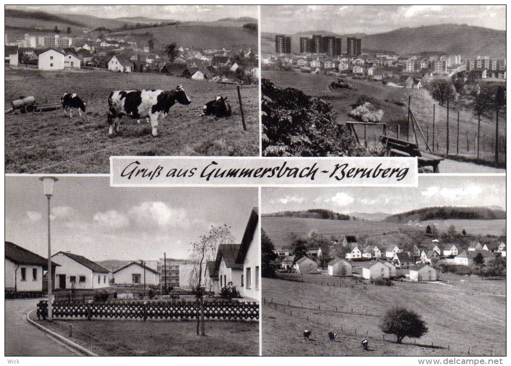 AK Gummersbach - Bernberg  -Gruß Aus Gummersbach-Bernberg - Gummersbach