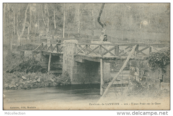 22 LANNION / Vieux Pont Sur Le Guer / - Lannion