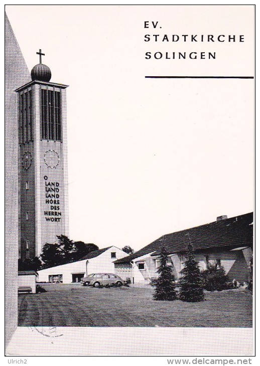 AK Solingen - Ev. Stadtkirche - 1970 (17778) - Solingen