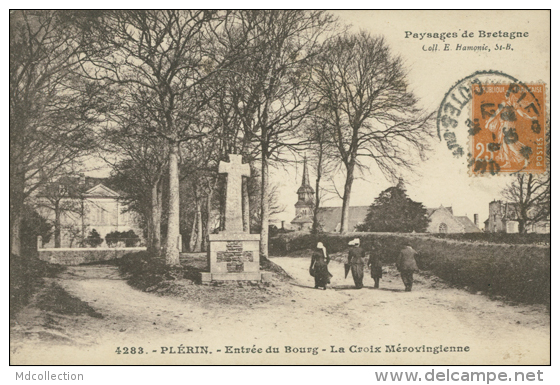 22 PLERIN / La Croix Mérovingienne / - Plérin / Saint-Laurent-de-la-Mer