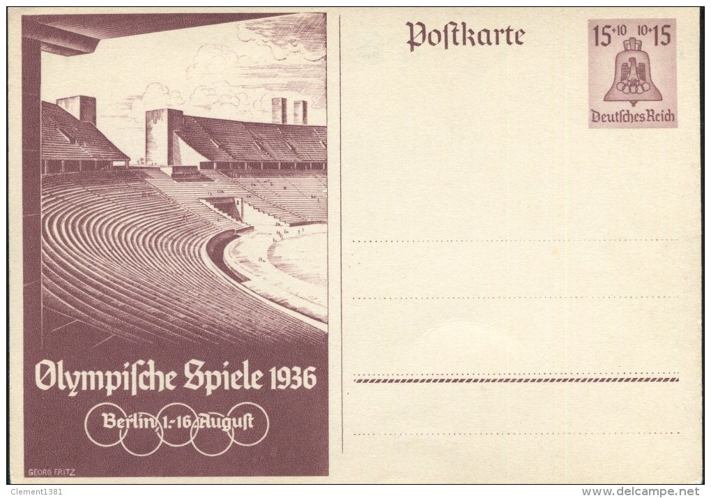 Jeux Olympiques De Berlin 1936 - Ete 1936: Berlin