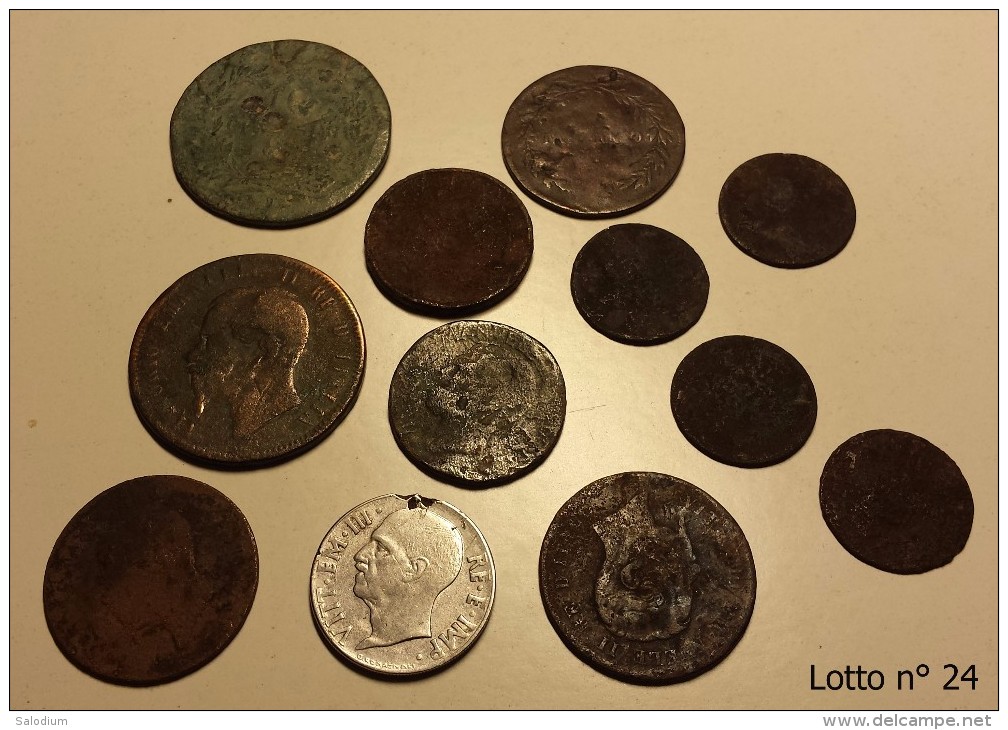 Lotto 12 Monete Da Identificare - Lot 12 Caoins To Be Identified - Coin - Altri & Non Classificati