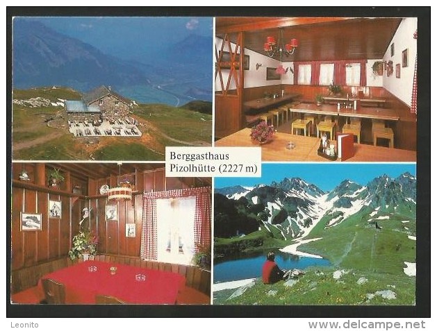 WANGS PIZOL SG Pizolhütte Berggasthaus 1987 - Berg