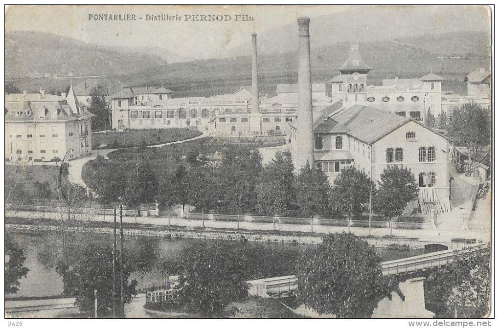 Pontarlier (Doubs) - Distillerie Pernod Fils - Pontarlier