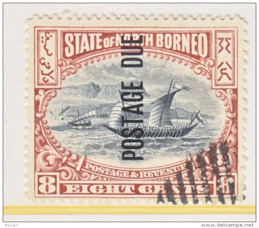 NORTH BORNEO   J  16   (o) - Noord Borneo (...-1963)