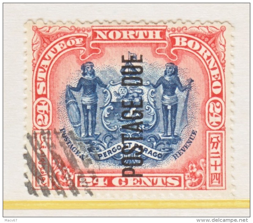 NORTH BORNEO   J 19   (o) - Borneo Del Nord (...-1963)