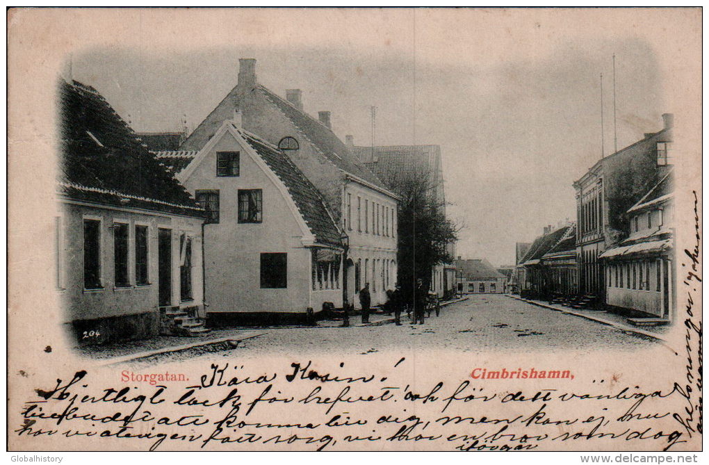 DB4710 - STORGATAN - CIMBRISHAN - STREET VIEUW - Schweden