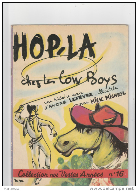 - HOP-LA Chez Les Cow Boys N°16, Année 1966 - Autres & Non Classés